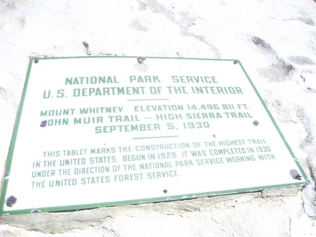 Mt Whitney 2009, photograph 18
